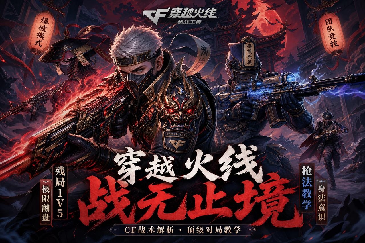 女神视频穿越火线战术视频解说